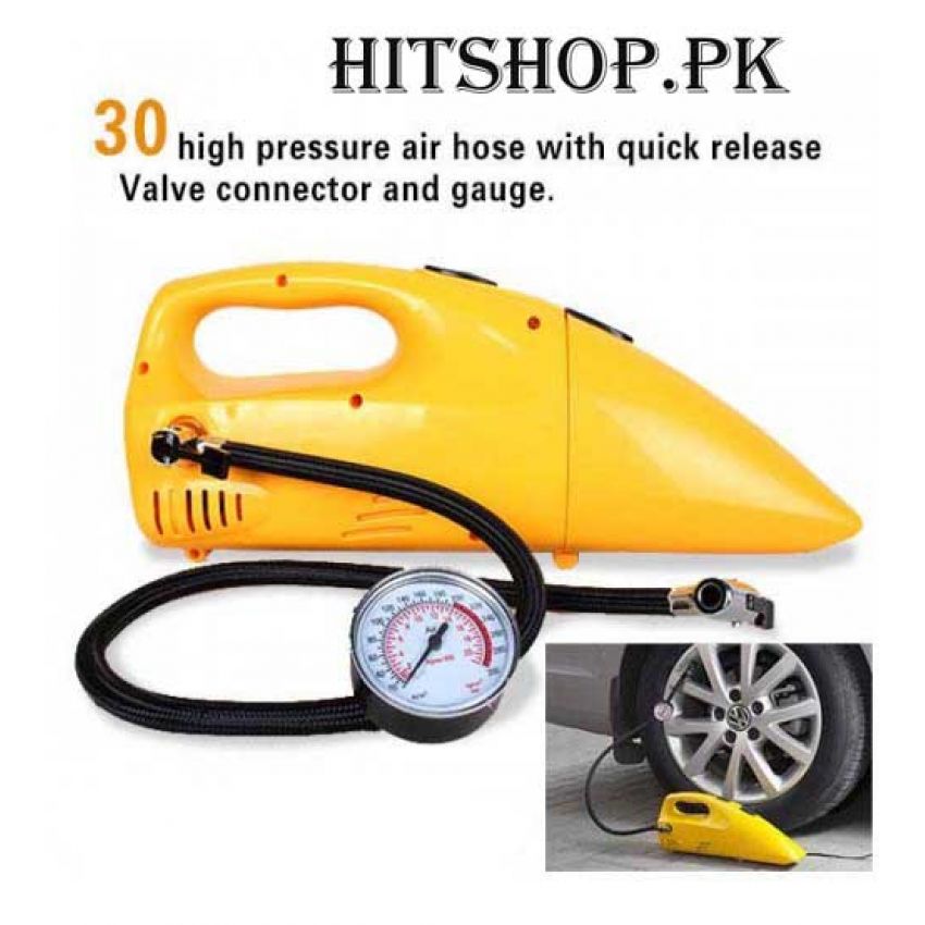 1 2in1 Air Compressor And Vacuum Cleaner in Pakistan